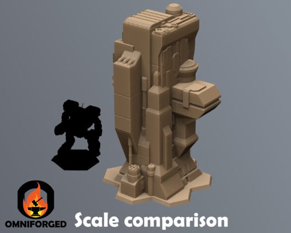 Sci-Fi City 6mm Hex Terrain T4B2