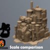 Sci-Fi City 6mm Hex Terrain T4B3