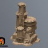 Sci-Fi City 6mm Hex Terrain T3B4