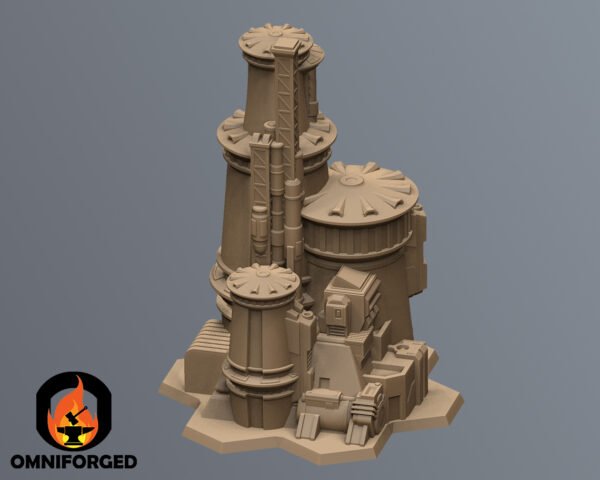 Thumb Sci-Fi City 6mm Hex Terrain T3B4