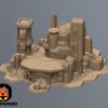 Sci-Fi City 6mm Hex Terrain T3B5