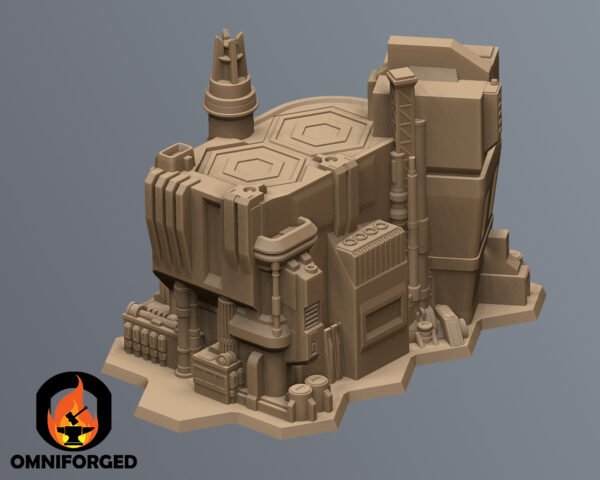 Thumb Sci-Fi City 6mm Hex Terrain T3B6