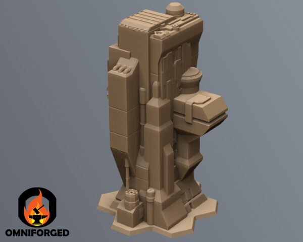 Sci-Fi City 6mm Hex Terrain T4B2