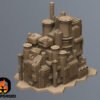 Sci-Fi City 6mm Hex Terrain T4B3