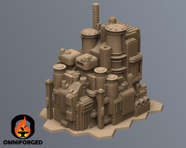 Thumb Sci-Fi City 6mm Hex Terrain T4B3