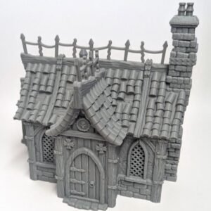 Medieval Cottage House Wargaming Terrain Dungeons and Dragons DnD